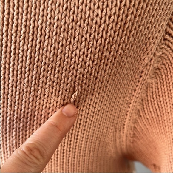 Anthropologie Moth Madeira Eyelet Back Sweater - Picture 15 of 15